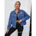 Individuelle Jeansjacke für Frauen